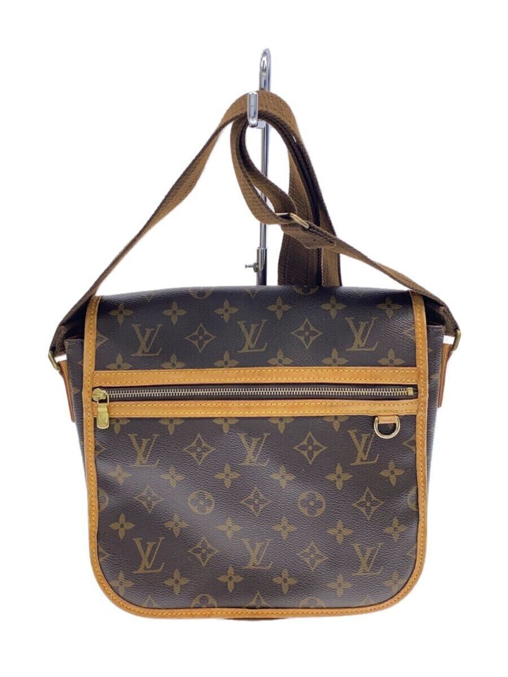 LOUIS VUITTON Messenger Bosphore Monogram Canvas Brown